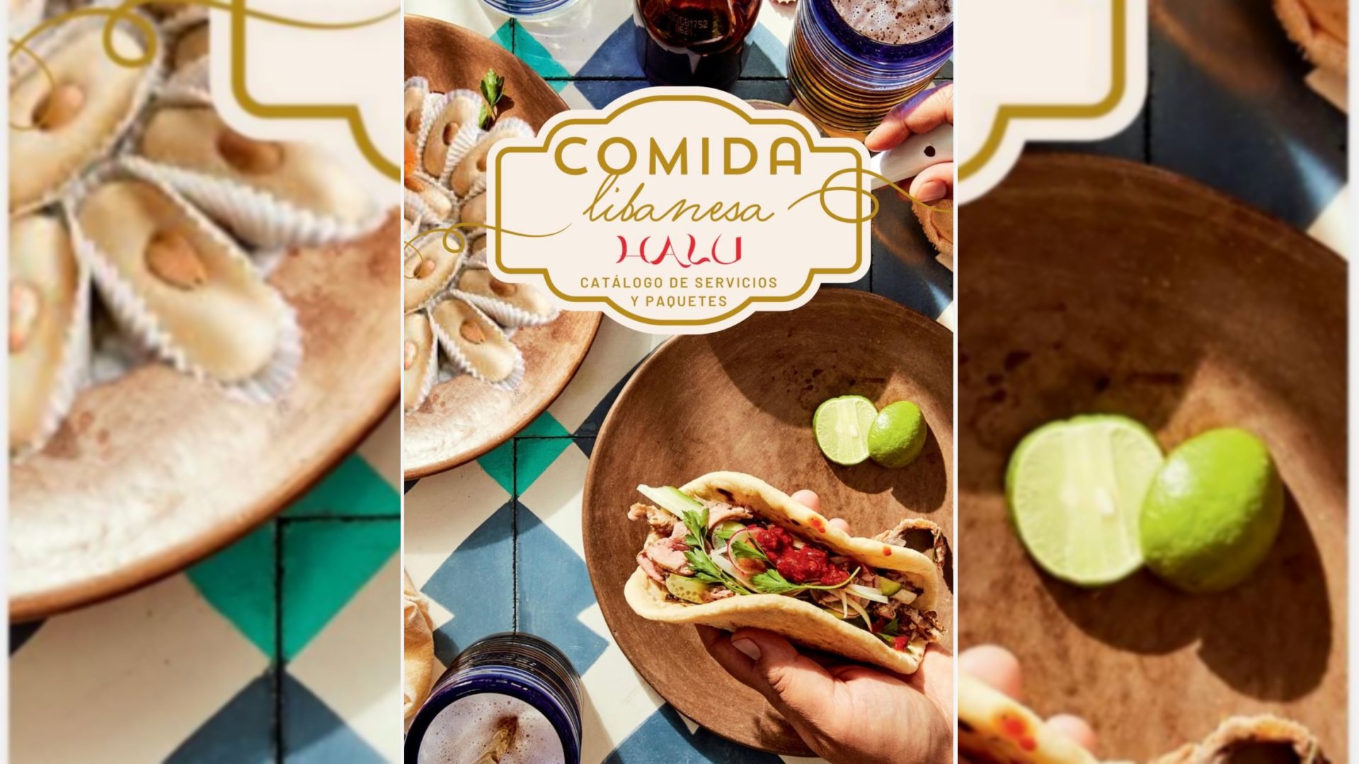 Comida libanesa Halu