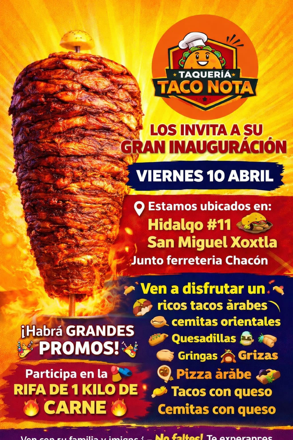 Taquería Taco Nota